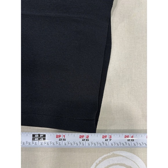 Liz Claiborne Black Lined Dress Pants Size 10 High Rise Pleated Trousers Career - Picture 12 of 12